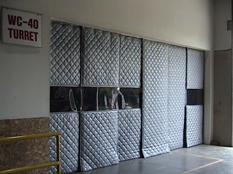 Industrial Noise Control Wall Blanket